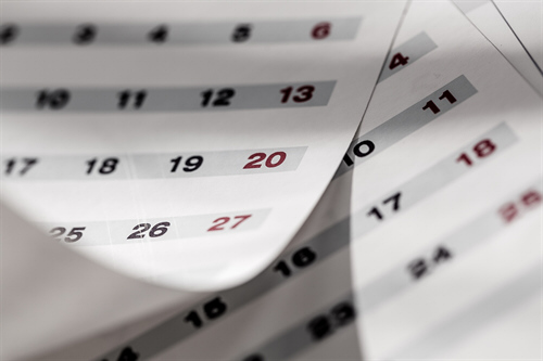 Calendario y agenda